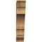 Ekena Millwork Balboa Traditional Rough Sawn Bracket, Western Red Cedar, 6"W x 30"D x 30"H BKT06X30X30BOA01RWR - alternate 2